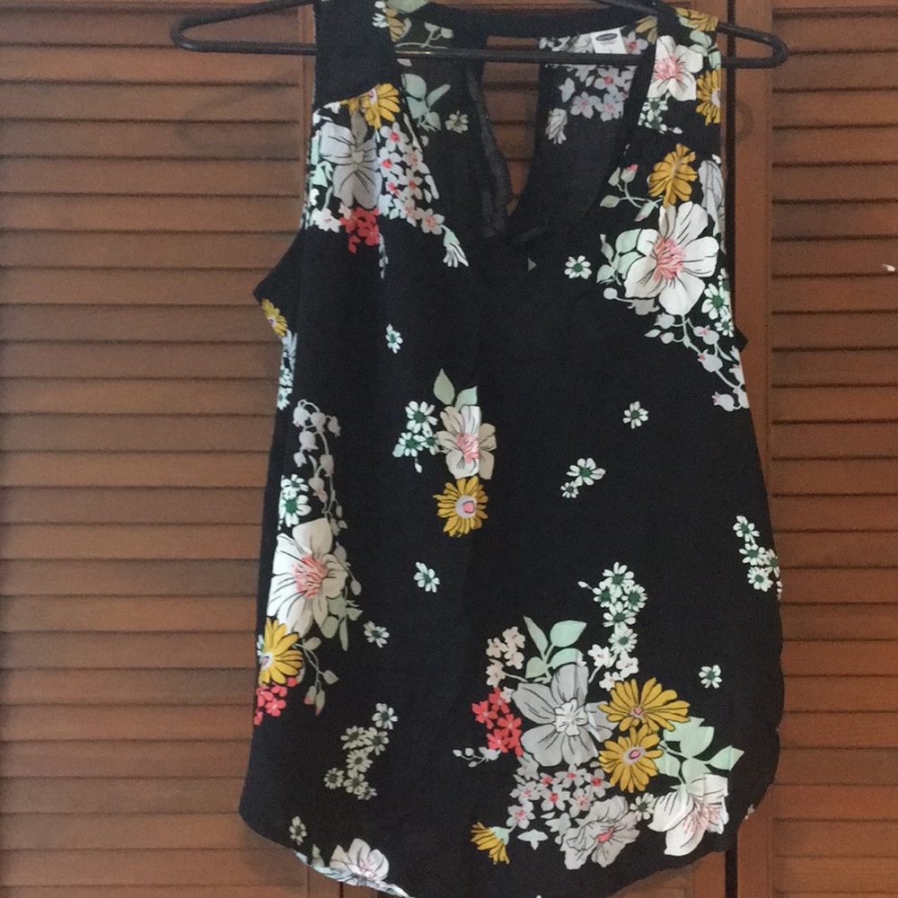 Floral tank top